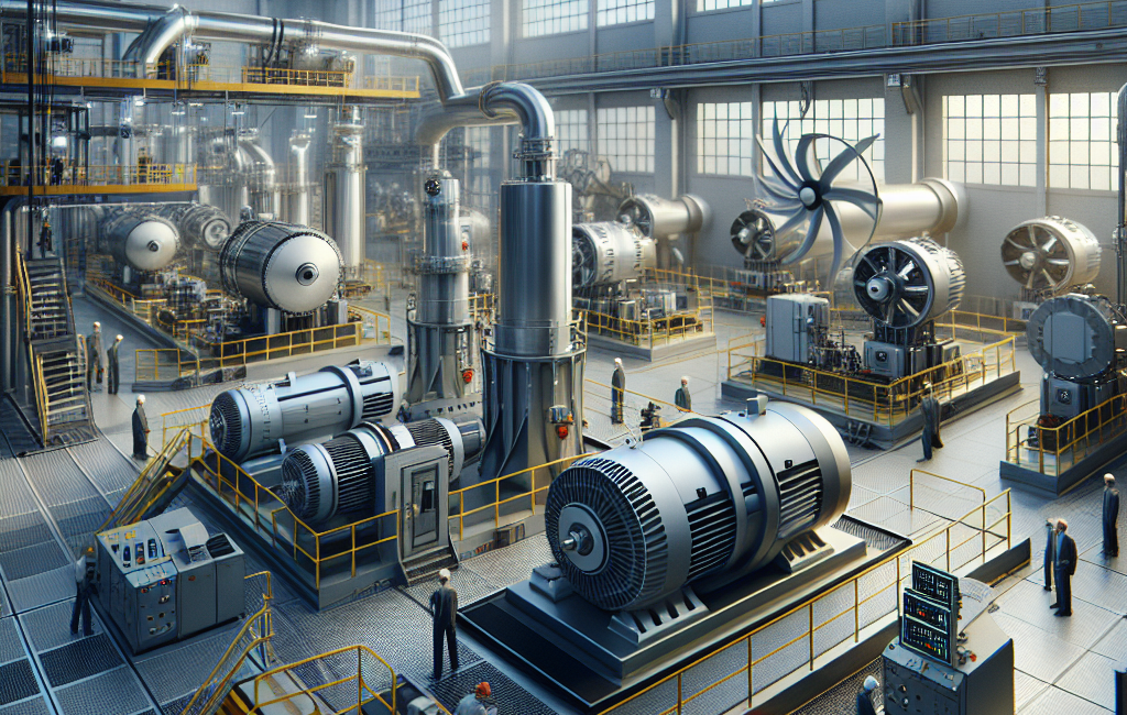 Elektromotoren 1al de stille kracht achter industriële efficiëntie