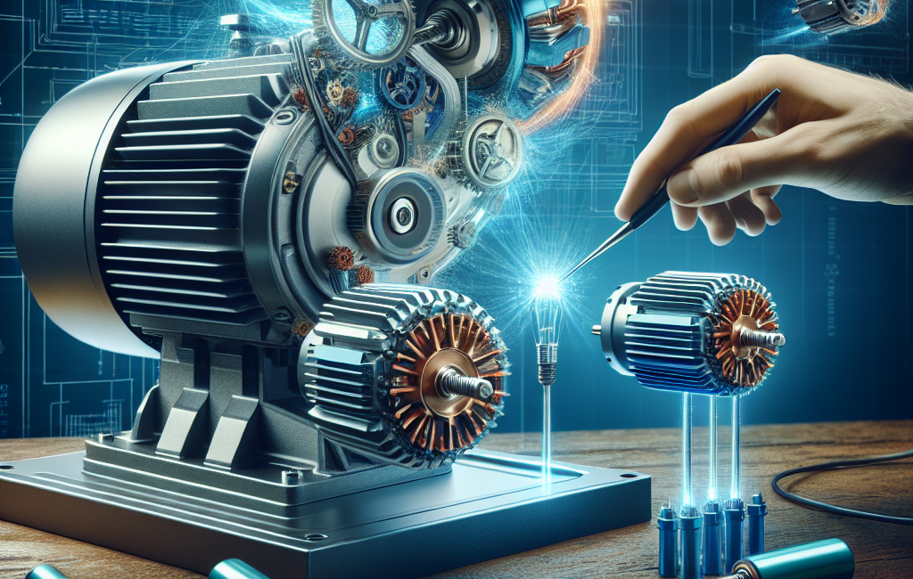 Impulso y eficiencia con motores eléctricos en la industria moderna